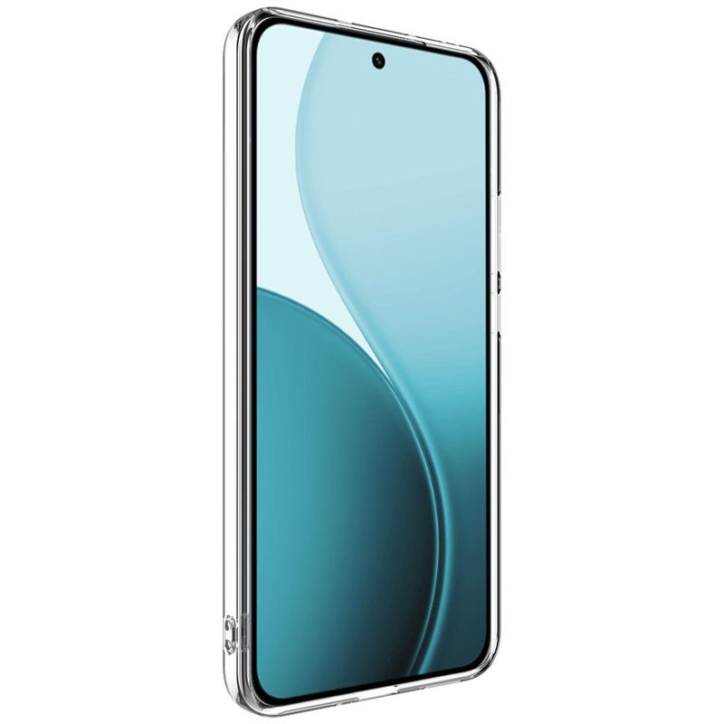 إيماك جراب واقٍ شفاف مقاوم للصدمات من مادة TPU لهاتف Oppo Reno14 Pro Global Ux-5 Series فائق النحافة (شفاف) - Image 2