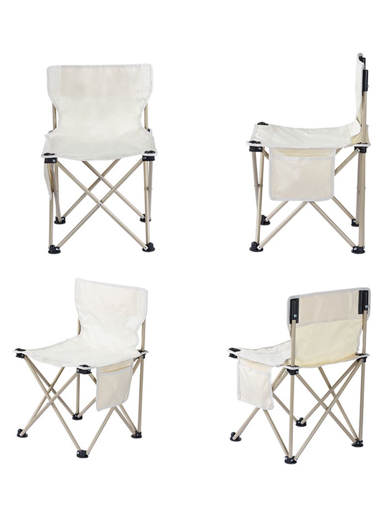 ETG 5-Piece Outdoor Camping Folding Table and Chair Convenience Set,1 Table and 4 Folding Chairs with Storage Bag  - Image 2