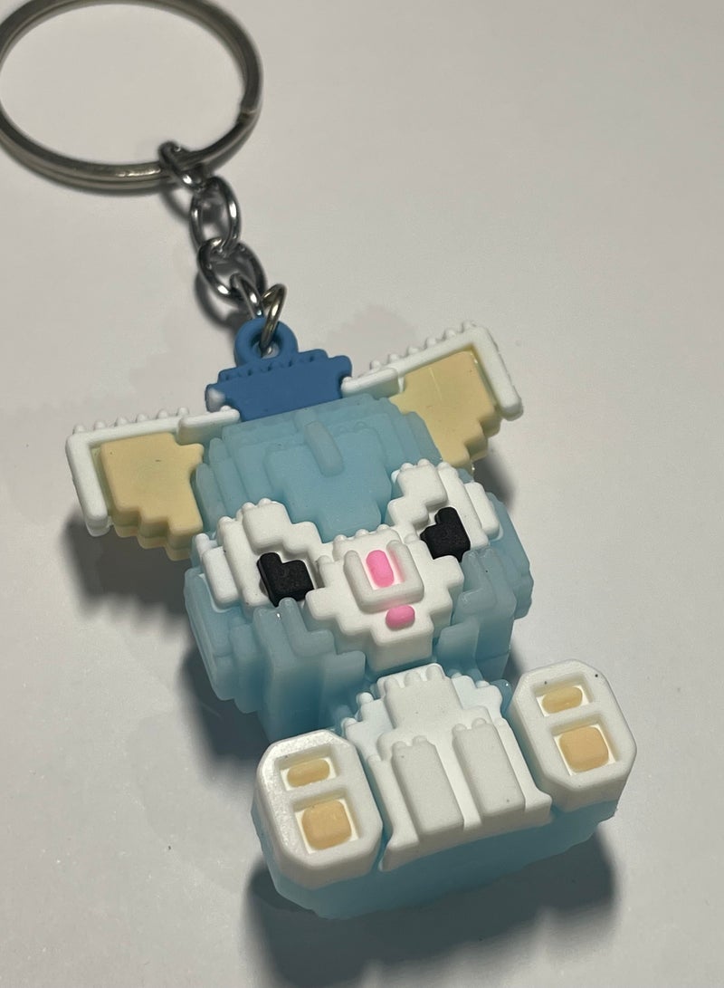 Distinctive cartoon keychain distinctive accessory suitable for keys and bags - Image 2