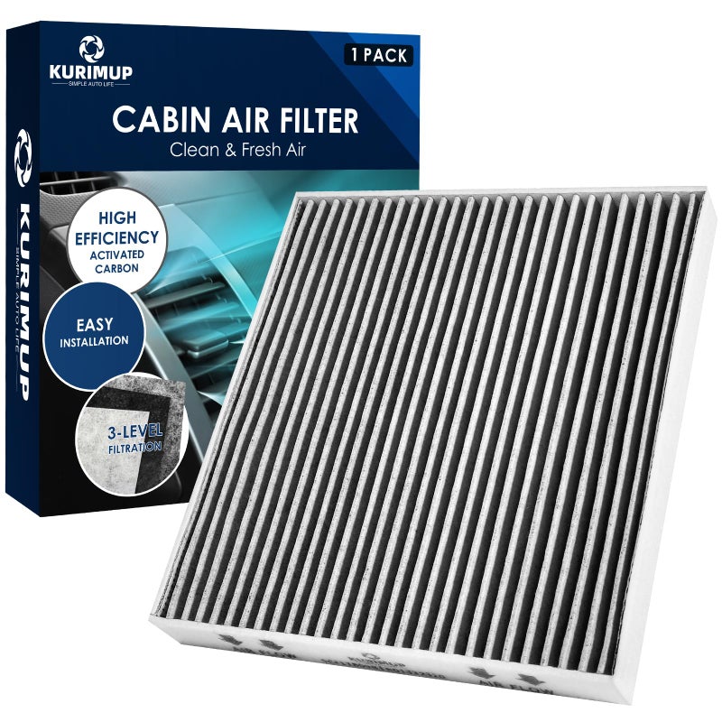 KURIMUP Premium Cabin Air Filter with Activated CarbonReplacement for CF11809Fit for Chevrolet Silverado 1500LD2500HD3500HDSuburbanGMC Sierra 15002500HD3500HDYukon