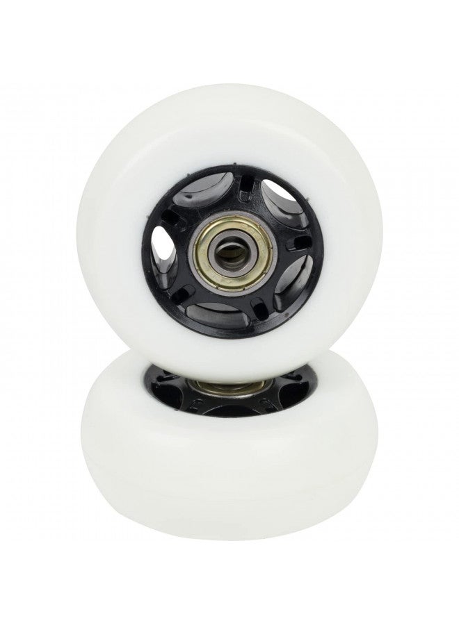 Precision Auto Products عجلات لسيارة رايزر كريزي كارت - عجلات استبدال كريزي كارت V7+ متميزة 76 مم × 30 مم (مجموعة من 2) لسيارة كريزي كارت XL V3+ جزء رايزر W25143401048 - Image 1