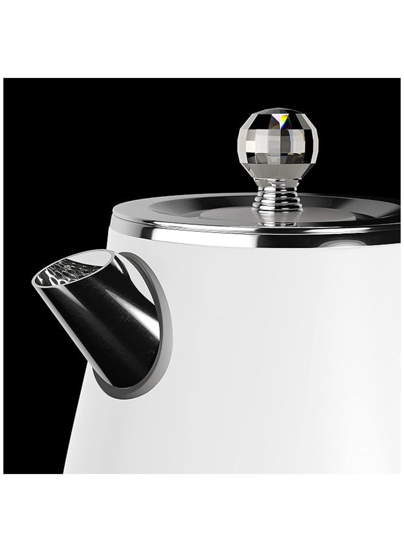 DANIM Stainless Steel Electric Kettle 1.8L with Double Layer Body & Detachable Lid YD-1830 Indicator Light Temperature Control with Overheat Protection - Image 3