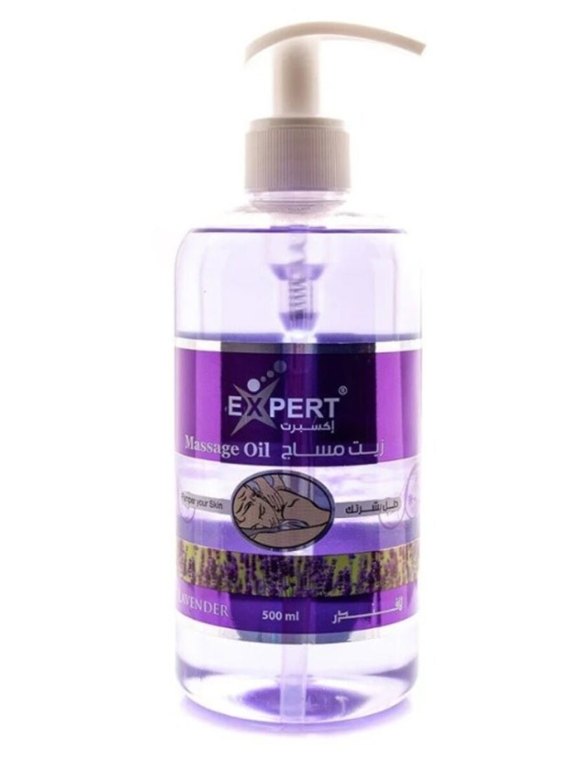 EXPERT Lavender massage oil 500 ml