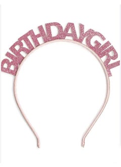 Generic Birthday Girl Headband Pink 