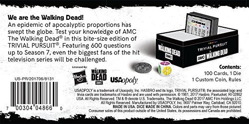 USAopoly لعبة تريفيا بورتسويت من USAopoly TP116-469 AMC الموتى السائرون، متعددة الألوان - Image 3