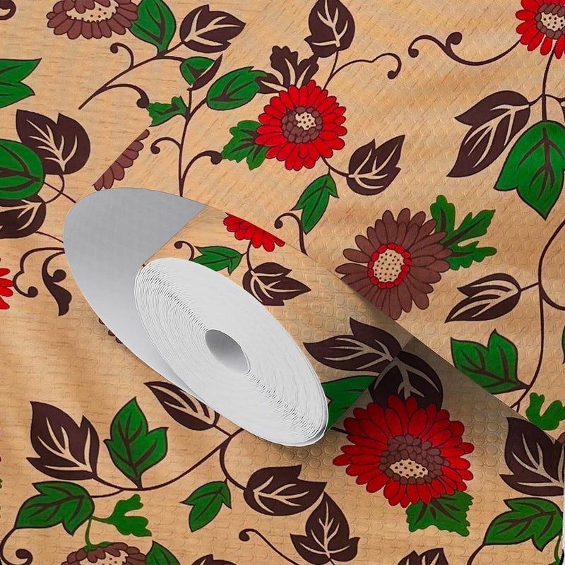 Vocal Store Anti-Slip Kitchen Cabinet Drawer Shelf Mat Liner Sheets Textured Multipurpose 5 Meter Roll, Brown - CDOJ9-P33-5M - Image 3