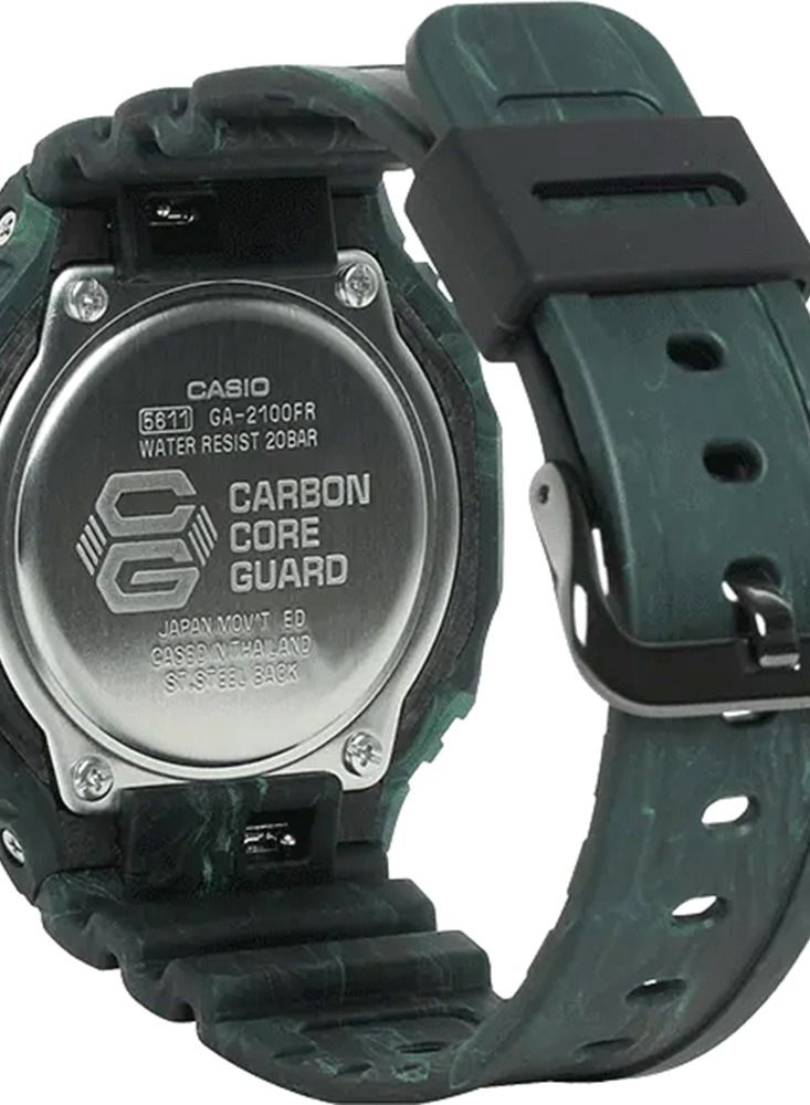 CASIO G-Shock Analog-Digital Watch for men Water Resistant GA-2100FR-3ADR - Image 2