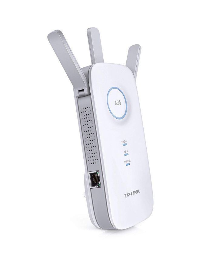 تي بي لينك موسع نطاق واي فاي AC1750، 3 هوائيات خارجية، مزدوج النطاق 5GHz و 2.4GHz، متوافق مع EasyMesh، يصل إلى 1300Mbps معدل الإشارة، RE450 - Image 2