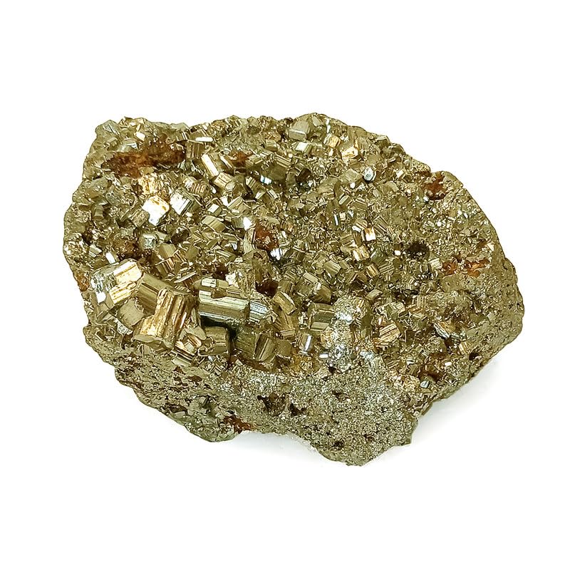 Crystu AAA Natural Certified Pyrite Rough Stone Pyrite Stone Original Pyrite Raw Stone Pyrite Raw Cluster from Peru Weight 1000 gram - Image 2