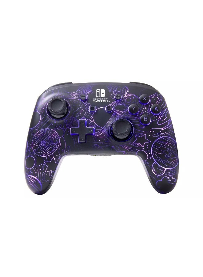 باور أيه Etched Lumectra Enhanced Nintendo Switch Wireless Controller - Image 1
