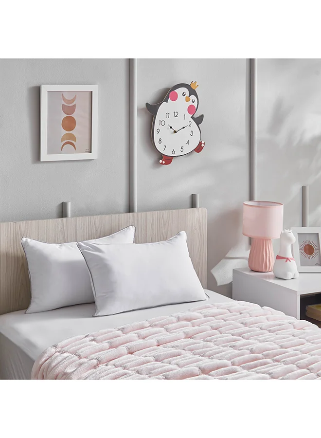 Home Box  Plush 2-Piece Kids Pillow Set 50 x 30 cm  | Best Price UAE