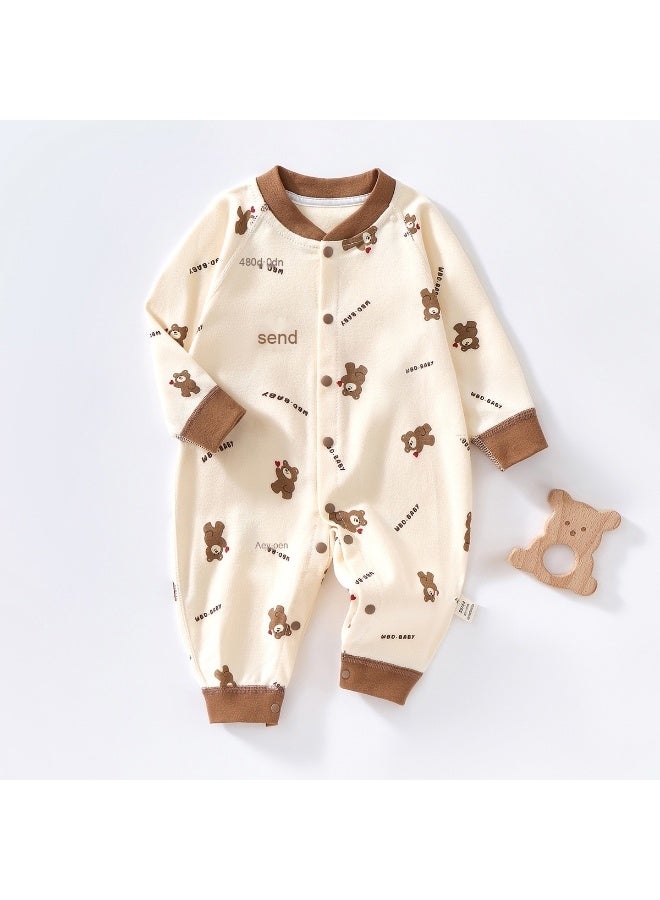 Newborn Cotton Bodysuit - Spring and Autumn Children's Clothing