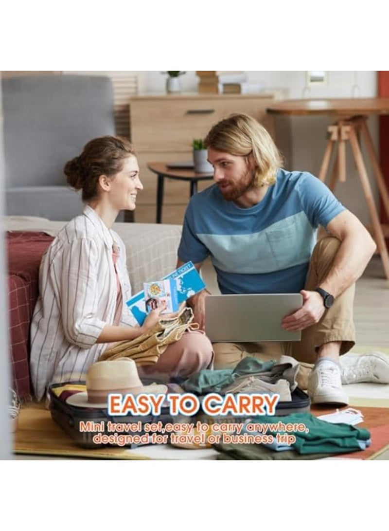 SYOSI Nose Hair Removal Waxing Kit for Men and Women – 6-Pack Travel Set with 12 Applicators & Moustache Tape, Nose Face Hair Removal Nasal Wax Kit at Home - Image 5