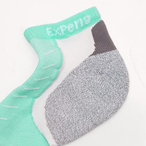 Thorlos Experia Thorlos Experia Thin Padded Running Low Cut Socks Sockshosiery, -Spearmint, Medium - Image 3