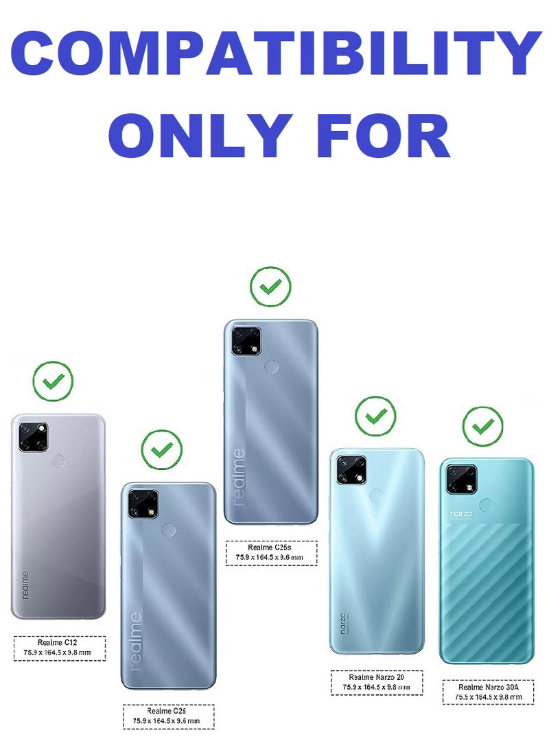 Super Tempered Glass Screen Protector Anti-Spy Privacy Designed For Realme C25  Full Screen Coverage And Bubble Free - Image 3