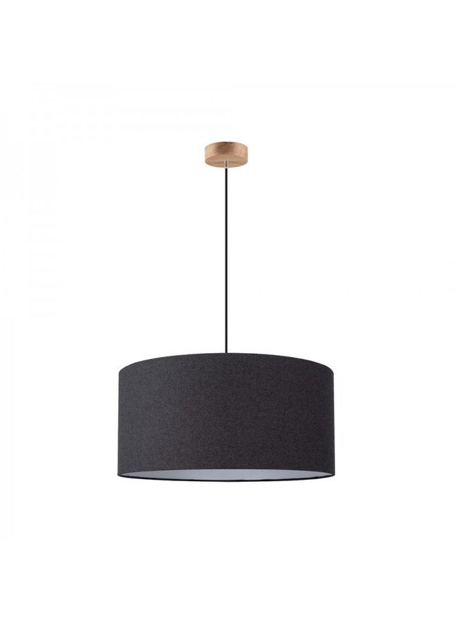 Y-LIGHTS Modern Ceiling Light Fixture - Black&Brown - Decorative Hanging Lamp