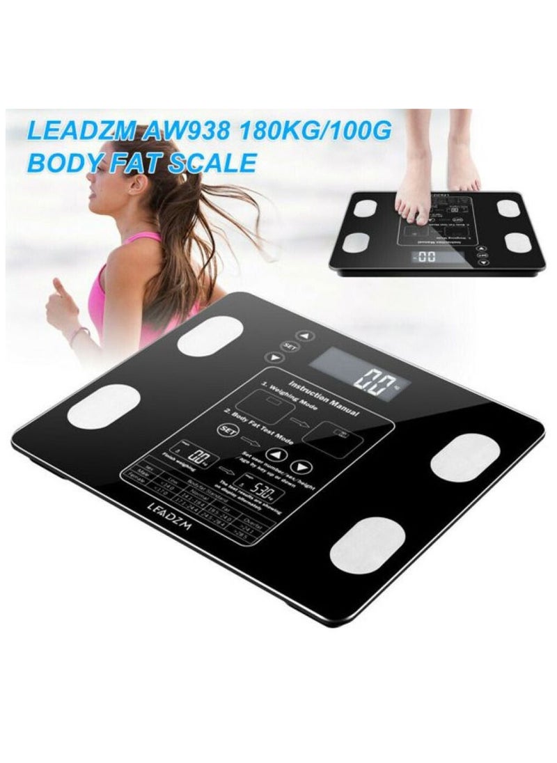 Bastec - A Smart Electronic Scale For Measuring Weight And Fat With A Digital Screen And The Ability To Connect To Smart Phones - Image 1