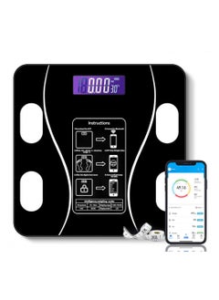 A Smart Electronic Scale For Measuring Weight And Fat With A Digital Screen And The Ability To Connect To Smart Phones