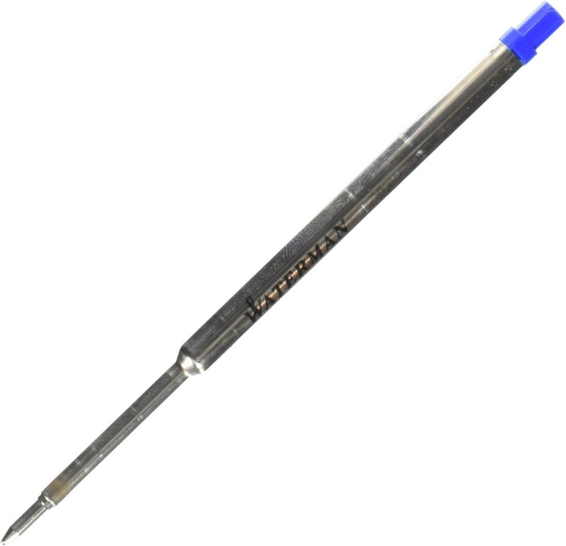 Waterman خرطوشة قلم حبر جاف من ووترمان - نقطة رفيعة، حبر أزرق (الموديل 734264) - Image 1