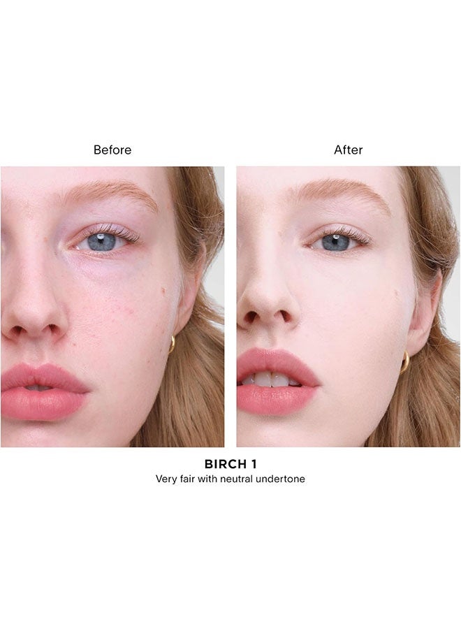 أورجلاس Vanish Airbrush Concealer, تغطية كاملة للعيوب, البقع والدوائر المظلمة, خفيفة الوزن والمقاومة للماء للمظهر الطبيعي Airbrushed, مناسبة للبشرة الحساسة, بيرش - Image 3