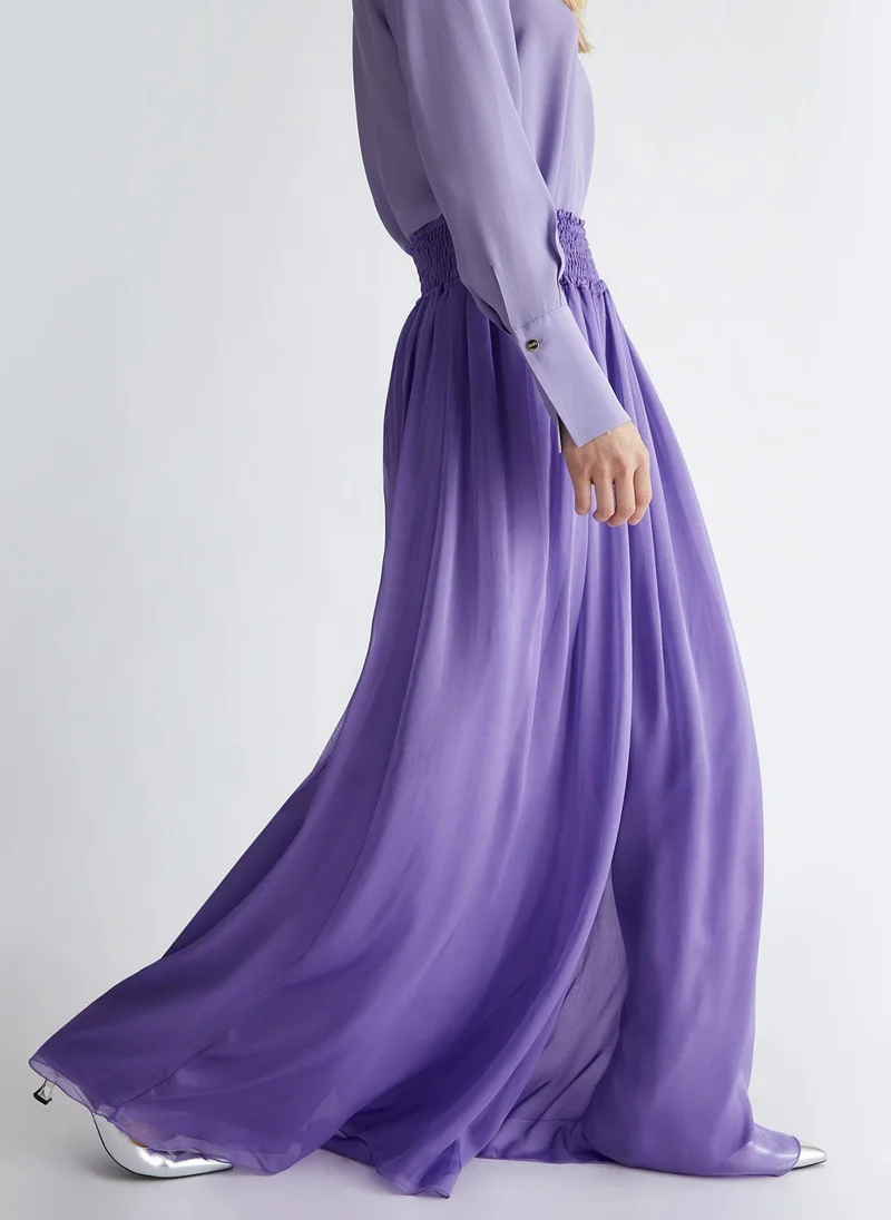 Liu Jo Silk-blend trousers
