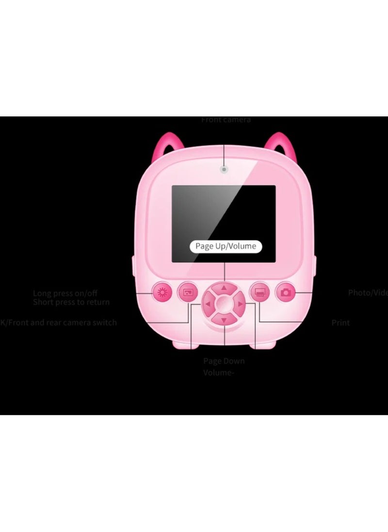 Generic Kids' Print Camera – Capture Creativity and Memories in Flight.  - Image 5