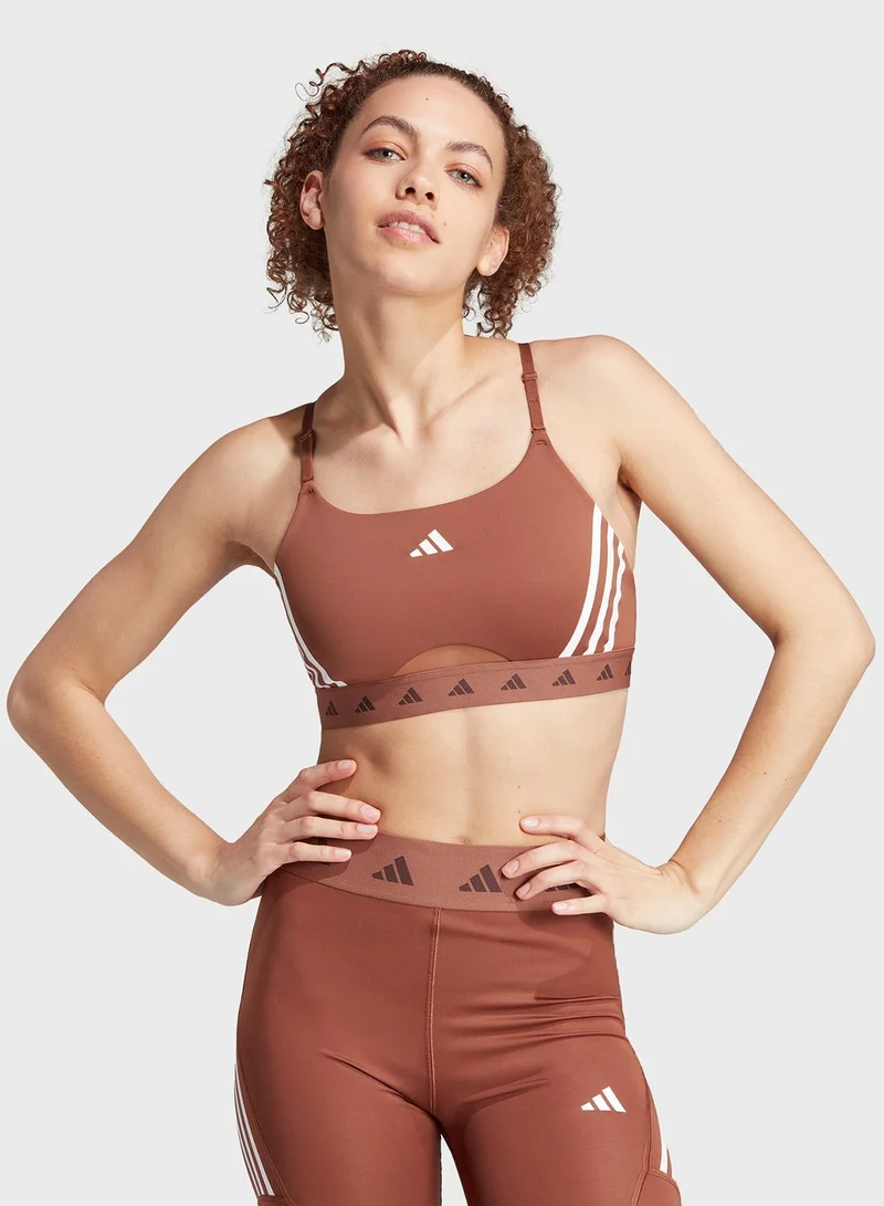Adidas Aeroreact Hyperglam Light Support Bra