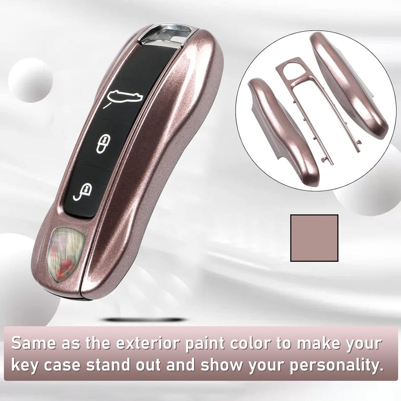 Jaronx غطاء مفتاح جارانكس بورش - معدني توت مجمد - Image 2