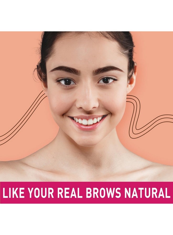 iMethod Microblading Eyebrow Pen - Eyebrow Pencil 2-in-1 Dual-Ended Eye Brow Pencils for Women with 3-Fork-Tip and Spoolie Brush Create Natural Hair-Like Defined Brows, Last All-Day, Dark Brown - Image 2