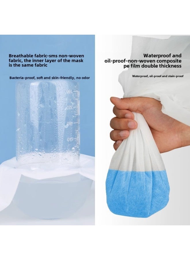 إسكدنيا ملاءات سرير يمكن التخلص منها لصالونات التجميل سرير تدليك خاص قماش غير منسوج قابل للتنفس 100% زيت سميك مقاوم للماء مع ثقوب بالجملة - اللون: أبيض 【ملاءات سرير غير مسامية】 - المواصفات: 80 * 180 سم نموذ - Image 3