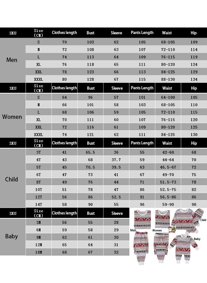 Kids Family Matching Pajamas Matching Outfits Soft Long Sleeve Festive Pajama Sets for Women Men Couples and Kids Family Set (Women)  - Image 4
