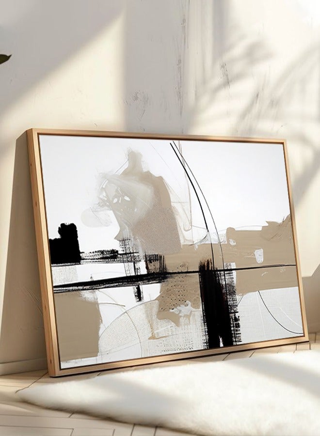4gdran Canvas Wall Art For Wall Decoration Abstract Design With A Hollow Frame Size 120x80cm One Piece  - Image 5