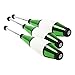 Zeekio Pegasus Juggling Club Set Premium Quality Beginner to Pro Set of 3 All Green - Image 2