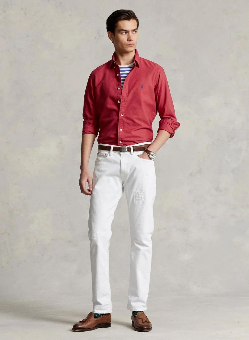 POLO RALPH LAUREN Slim Fit Garment-Dyed Oxford Shirt