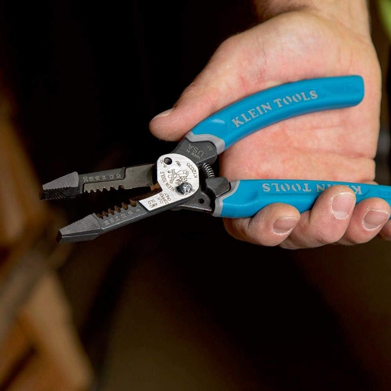 Klein Tools K12035 قواطع الأسلاك كلاين-كورف، مصنوعة في الولايات المتحدة الأمريكية، أداة ثقيلة لتحرير الأسلاك - Image 4