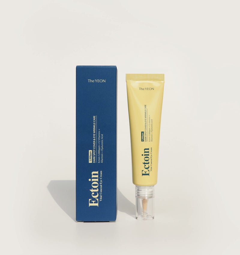 THE YEON Korean skin care TheYEON Ectoin Vital Conceal Eye Cream for Dark Circle / 20ml 0.67 fl. oz/Concealer, Hydrates, Covers, Wrinkles and Puffiness, Anti Aging - Image 1
