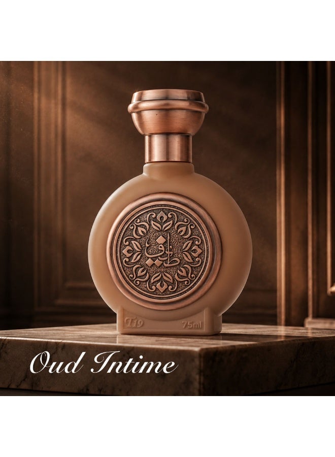 Taif Al Emarat TAIF 19 Oud Intime Eau de Parfum 75ml, Unisex Arabic Perfume, Long Lasting Oud Amber Fragrance for Men & Women - Image 4