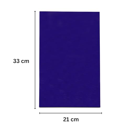 Kores Carbon Paper Sapphire Blue – Pack of 100 Sheets | India's No.1 Carbon Paper Brand | Non-Smudge Royal Blue Impressions | Compatible with Pen & Pencil | Clean Duplication for Office, Billing Use and Artwork Tracing - Image 4