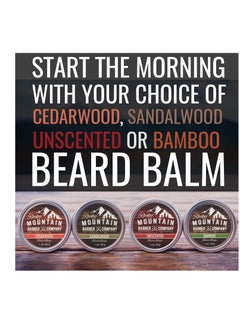 Beard Balm Variety Pack - 4 Natural Samples (1 oz each) with Argan Oil, Shea Butter, Coconut Oil & Jojoba Oil - Rich in Vitamins & Minerals - pzsku/Z81BF30937E889FB8FD3DZ/45/_/1731325096/00db11c4-23c1-42ab-9f3d-95f00c3896ae