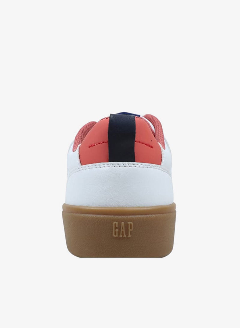 GAP Women's Panelled Sneakers with Lace-Up Closure - SEATTLE II - Image 3