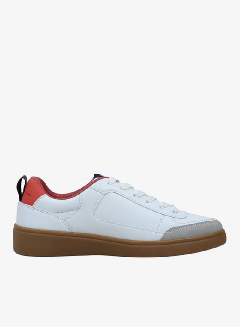GAP Women's Panelled Sneakers with Lace-Up Closure - SEATTLE II - Image 1