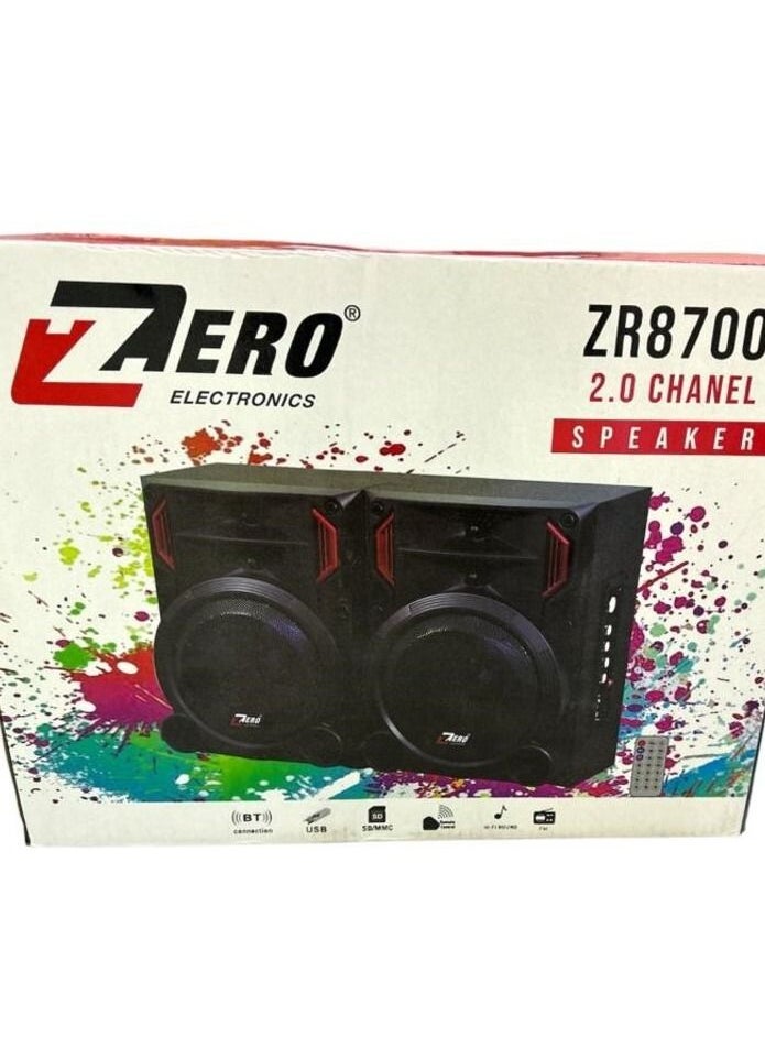 Zero SPEAKER ZERO Wired/Wireless ZR-8700 Black  - Image 2