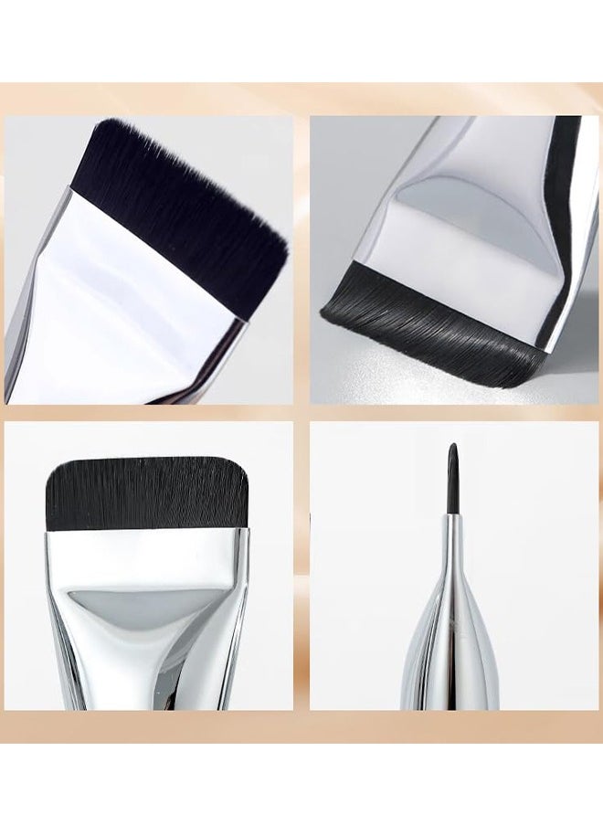 Gecomo Flat-Head Makeup Brush, Liquid Foundation Brush, Face Makeup Tool  - Image 5