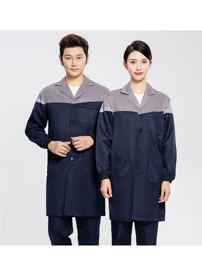 NIBEMINENT Spring Autumn Unisex Long Sleeve Work Uniform Jacket Medium Length Electric And Mechanical Engineer Workwear Utility Clothing - Image 1
