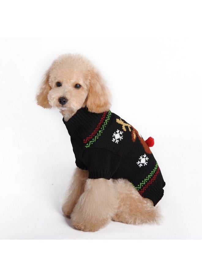 BOBIBI Dog Sweater for Christmas Cartoon Reindeer Pet Cat Winter Knitwear Warm Clothes - pzsku/Z81BF85C36A093F7D92FEZ/45/_/1737032139/dc2c1447-f6c8-4883-b736-e9f268fc6bfc