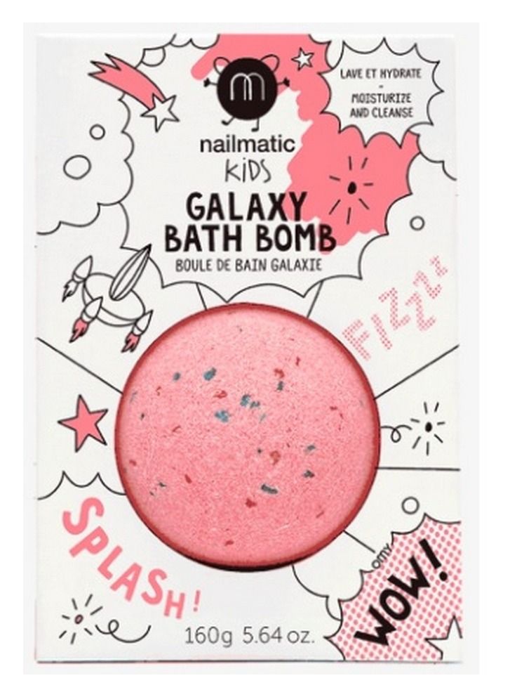 Nailmatic Kids Galaxy Red Bath Bomb - Image 1