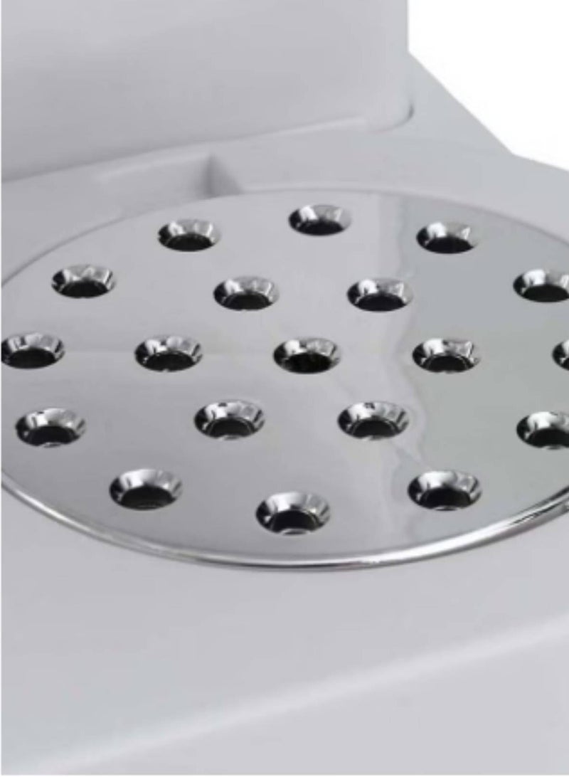 Festive Gallery Double Container Cereal Beverage Dispenser White/Clear 19x32x41centimeter - Image 4