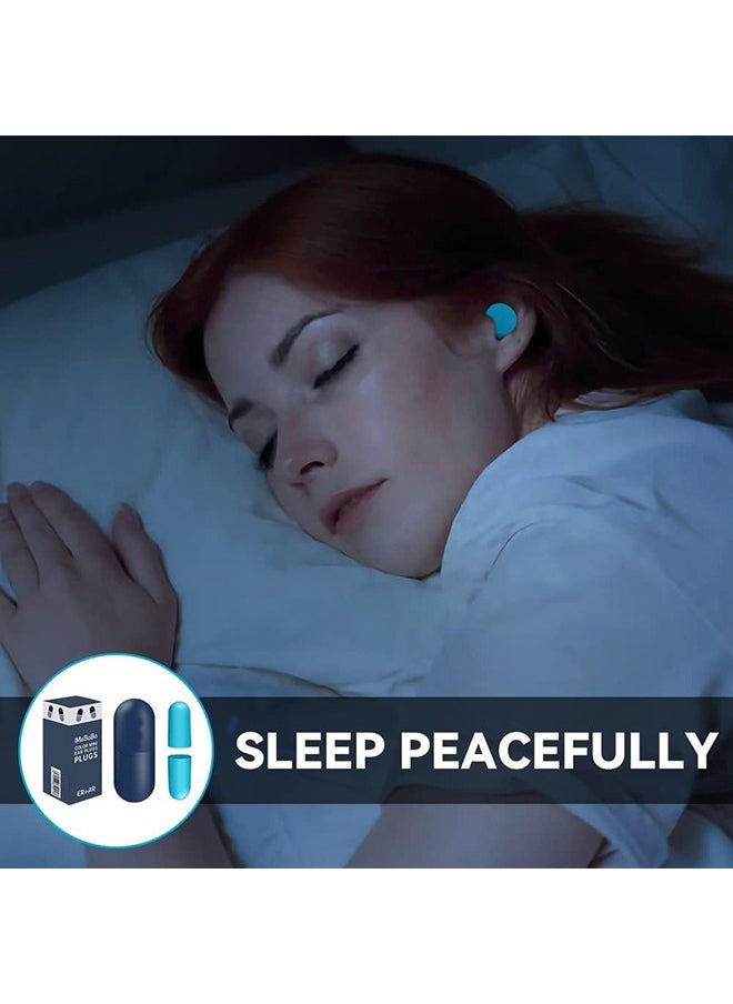 Arabest - Earplugs for Sleeping Noise Cancelling, Ultra Soft Foam Earplugs Sound Blocking, Reusable Noise Reduction Ear Plugs for Sleeping, Snoring, Work, Travel, Studying, Concerts, Noisy Places - Image 1