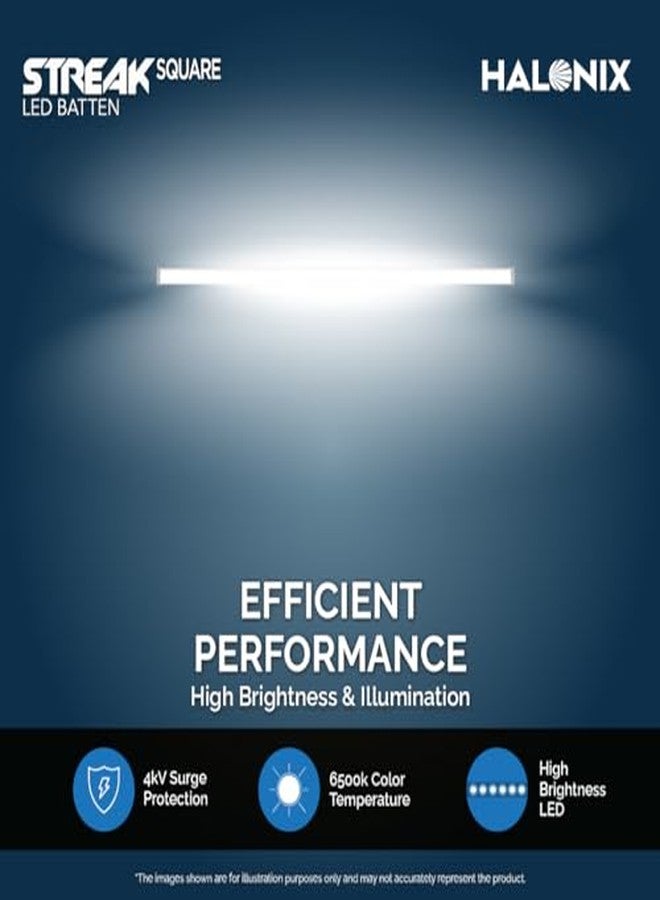 Halonix مصباح هالونيكس 26 واط | مصباح LED بطول 4 أقدام لغرفة المعيشة وغرفة النوم | ضوء أبيض بارد | عبوة من قطعة واحدة - Image 3