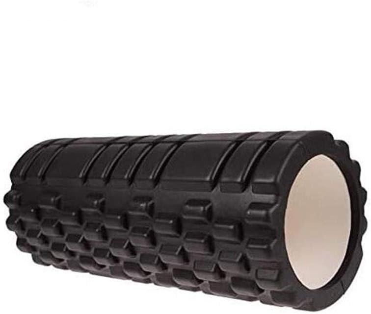 DORSA Foam Roller EVA for Yoga Deep Tissue Massage Muscle Stretching Physiotherapy - BLACK - Image 1